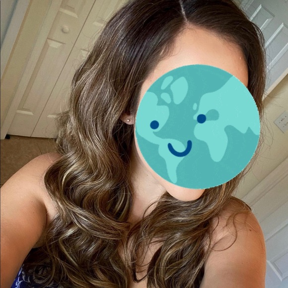 💜 18” BROWN OMBRE BODY WAVY LACE FRONT WIG *NEW*
